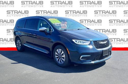 Fathom Blue Pearlcoat 2023 Chrysler Pacifica Hybrid Limited