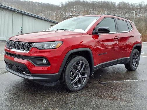 Red 2026 Jeep Compass Latitude