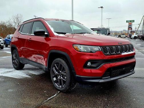 Red 2026 Jeep Compass Latitude