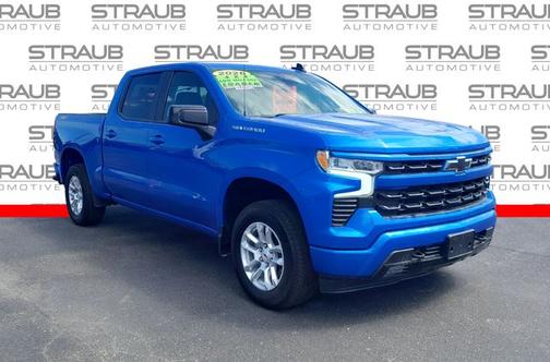 Riptide Blue Metallic 2026 Chevrolet Silverado 1500 RST