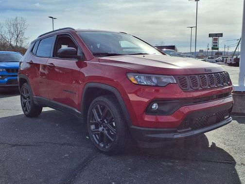 Red 2026 Jeep Compass Latitude