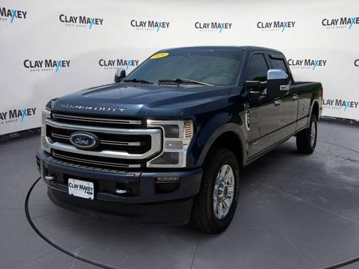 Blue Jeans Metallic 2020 Ford F-250 Platinum