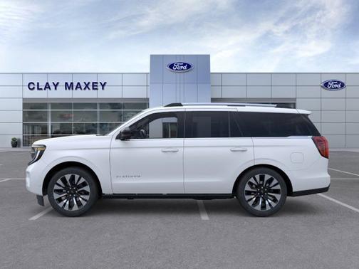 Star White Metallic Tri-Coat 2026 Ford Expedition Platinum