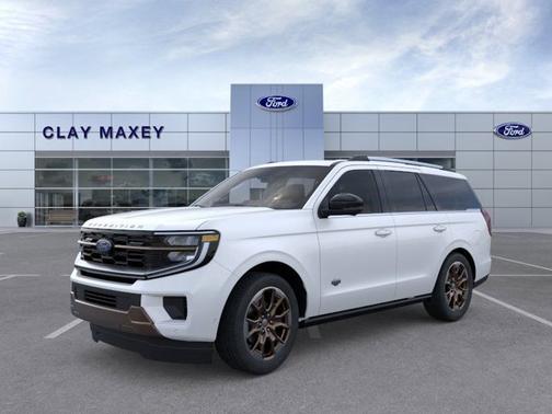 Star White Metallic Tri-Coat 2026 Ford Expedition King Ranch