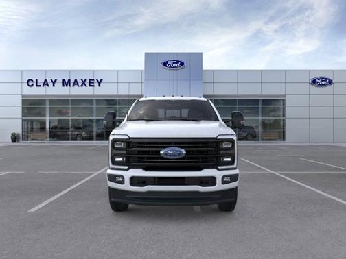 Star White Metallic Tri-Coat 2026 Ford F-350 Platinum