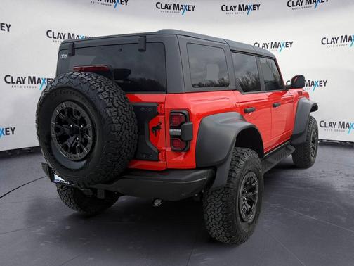 Orange 2022 Ford Bronco Raptor