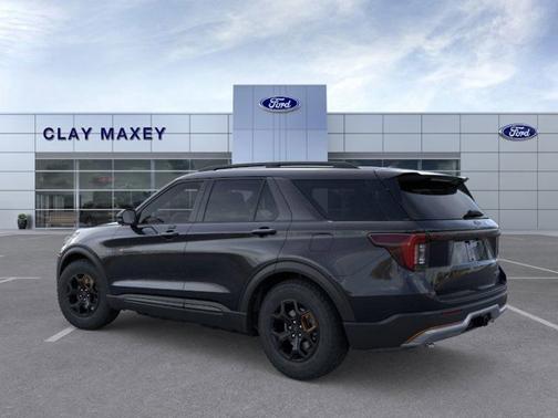 Agate Black Metallic 2026 Ford Explorer Tremor