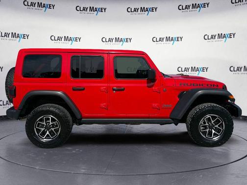 Firecracker Red Clearcoat 2025 Jeep Wrangler Rubicon