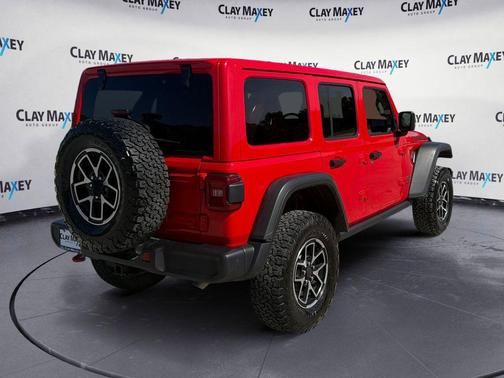 Firecracker Red Clearcoat 2025 Jeep Wrangler Rubicon