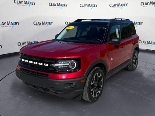 Rapid Red Metallic Tinted Clearcoat 2021 Ford Bronco Sport Outer Banks