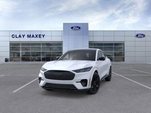 Star White Metallic Tri-Coat 2025 Ford Mustang Mach-E GT