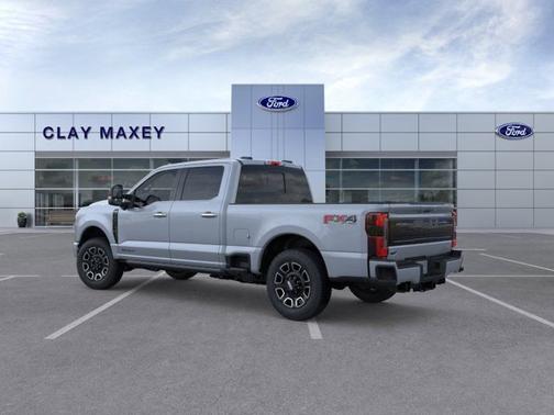 Glacier Gray Metallic Tri-Coat 2026 Ford F-350 Platinum