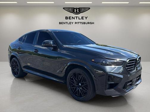 Black Sapphire Metallic 2025 BMW X6 M Base