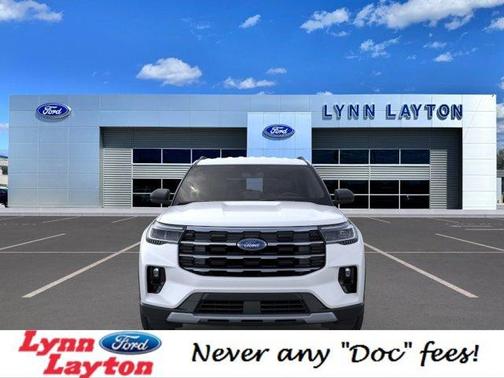 Star White 2025 Ford Explorer Active