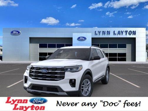 Star White 2025 Ford Explorer Active