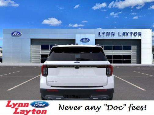 Star White 2025 Ford Explorer Active
