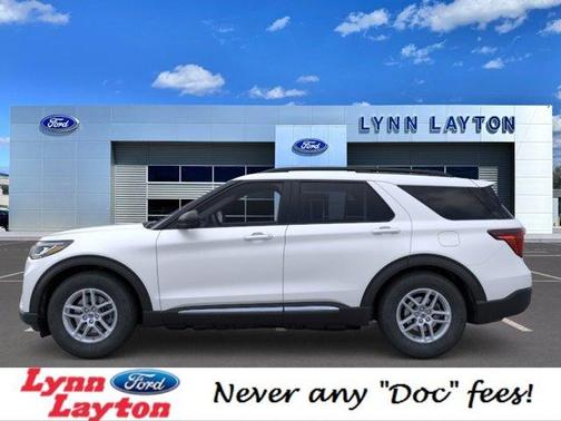 Star White 2025 Ford Explorer Active