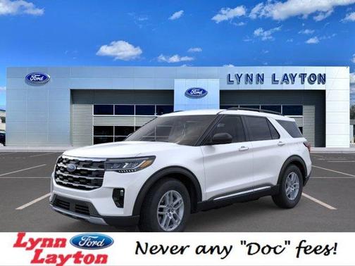 Star White 2025 Ford Explorer Active