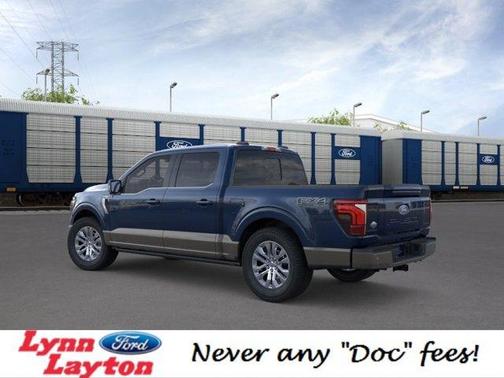 Antimatter Blue Metallic 2026 Ford F-150 King Ranch