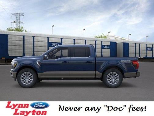 Antimatter Blue Metallic 2026 Ford F-150 King Ranch