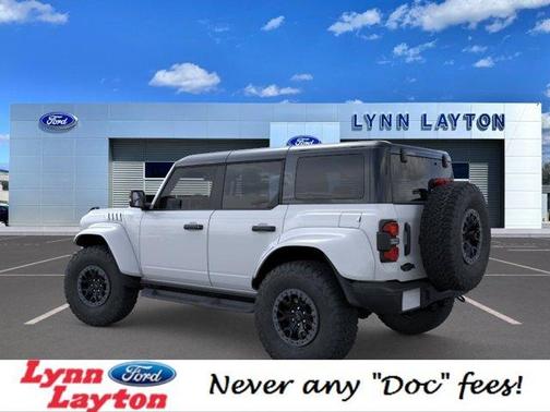 Oxford White 2025 Ford Bronco Raptor
