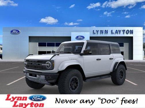 Oxford White 2025 Ford Bronco Raptor