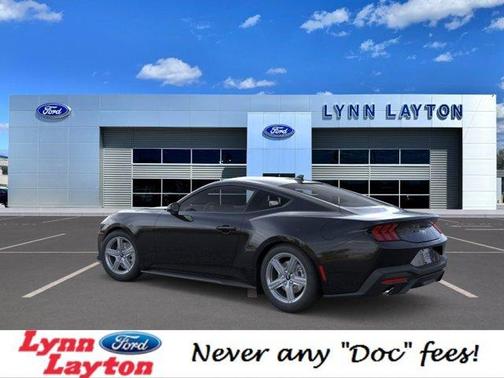 Shadow Black 2026 Ford Mustang EcoBoost