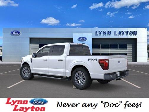 Star White 2026 Ford F-150 Lariat