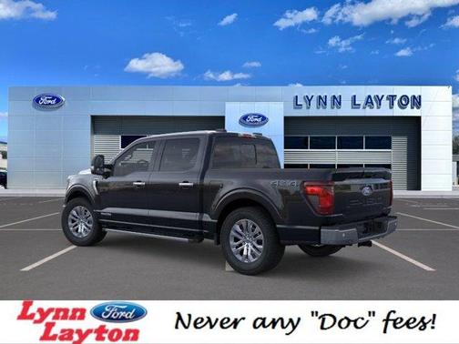Agate Black Metallic 2025 Ford F-150 XLT