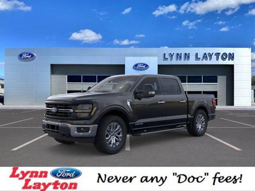 Agate Black Metallic 2025 Ford F-150 XLT