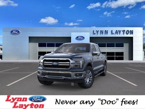 Antimatter Blue Metallic 2025 Ford F-150 Lariat