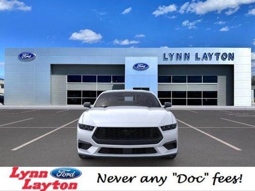 Oxford White 2025 Ford Mustang EcoBoost Premium