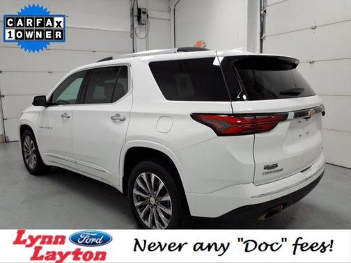 Summit White 2023 Chevrolet Traverse Premier