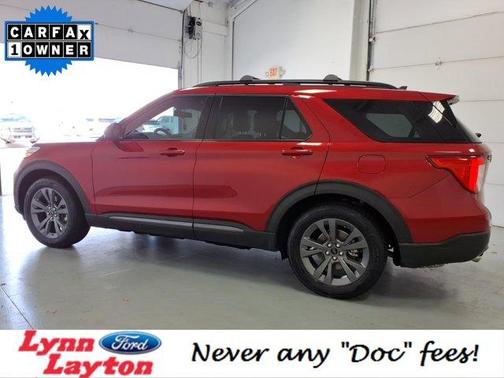 Ruby Red 2022 Ford Explorer XLT