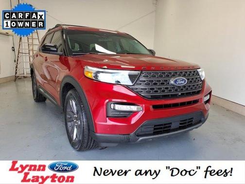 Ruby Red 2022 Ford Explorer XLT