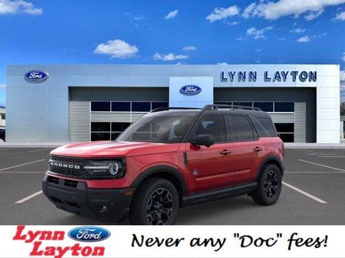 Ruby Red Metallic Tinted Clearcoat 2025 Ford Bronco Sport Outer Banks
