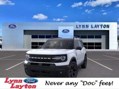 Oxford White 2025 Ford Bronco Sport Outer Banks