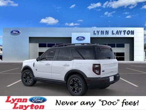 Oxford White 2025 Ford Bronco Sport Outer Banks
