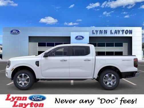 Oxford White 2025 Ford Ranger XLT