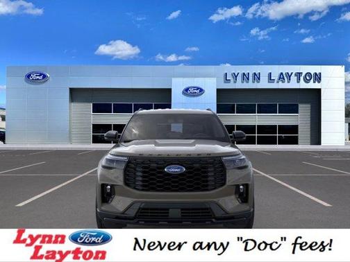 Gray 2026 Ford Explorer ST-Line