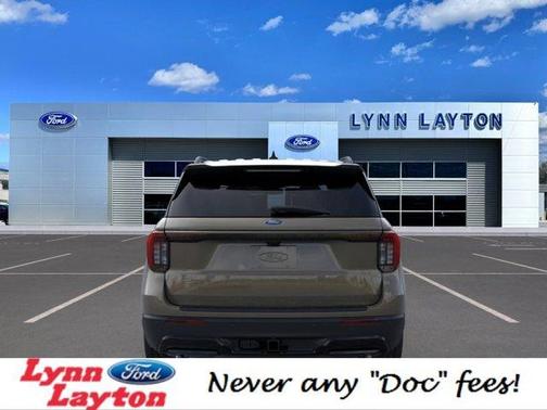 Gray 2026 Ford Explorer ST-Line