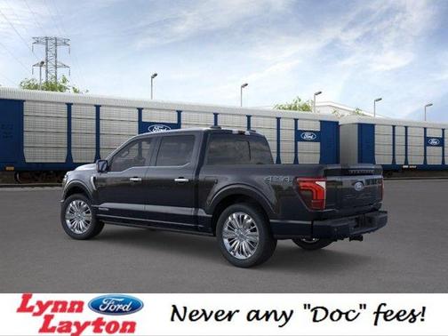 Agate Black Metallic 2026 Ford F-150 Platinum