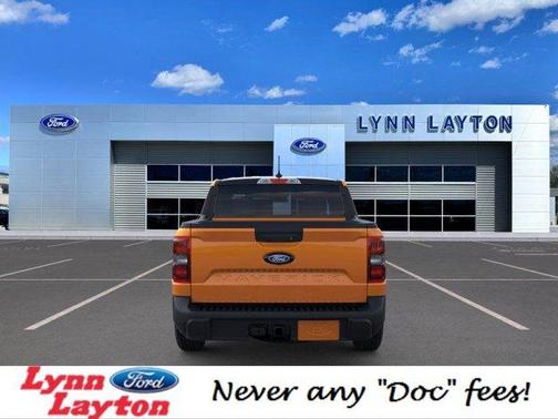 Orange Fury 2026 Ford Maverick XLT