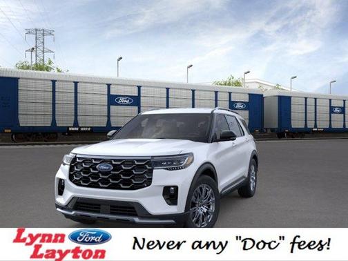 Star White 2026 Ford Explorer Platinum