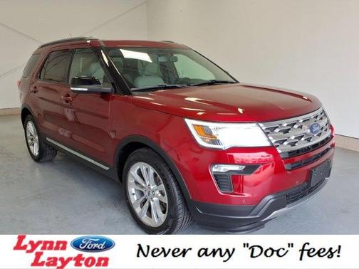 Ruby Red Metallic 2018 Ford Explorer XLT