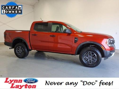 Red 2024 Ford Ranger XLT