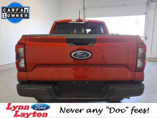 Red 2024 Ford Ranger XLT