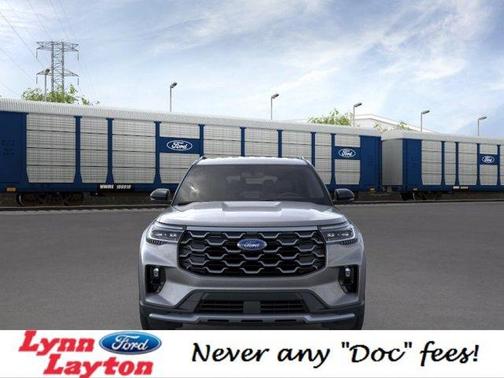 Carbonized Gray Metallic 2026 Ford Explorer Platinum