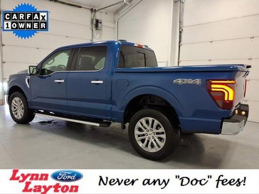 Blue Metallic 2025 Ford F-150 Lariat