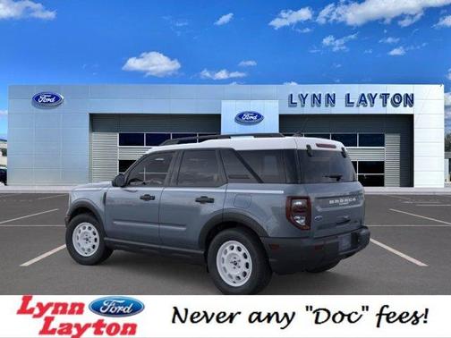 Azure Gray Metallic 2025 Ford Bronco Sport Heritage